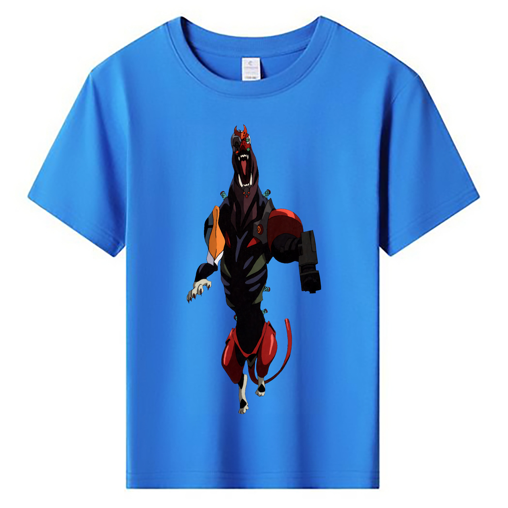 （画像用） EVA 新世紀エヴァンゲリオン 綿100％キッズTシャツ（フロントプリント）